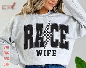 Race Wife, Game Day,  Race Day Cheer, Checkered Racing,