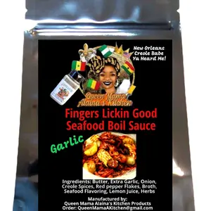 Seafood Boil Sauce with Garlic, Flavor Dip