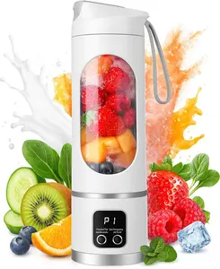 2026 New Personal Portable Blender ,20oz Large Capacity High power Cordless Blender, Smoothies & Shakes (White)