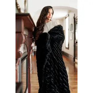 Hugs Black Blanket Hugs Black Blanket