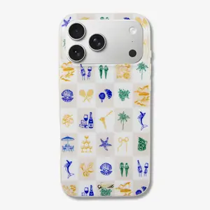 Coastal Check MagSafe® Compatible iPhone Case