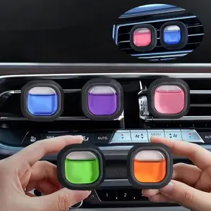 4ML Air Freshener Vent Clip for Car, Long Lasting Fragrance to Eliminate Odors, Essential Oil Diffuser for Home & Vehicle, Car Odor Remover, Car Scents