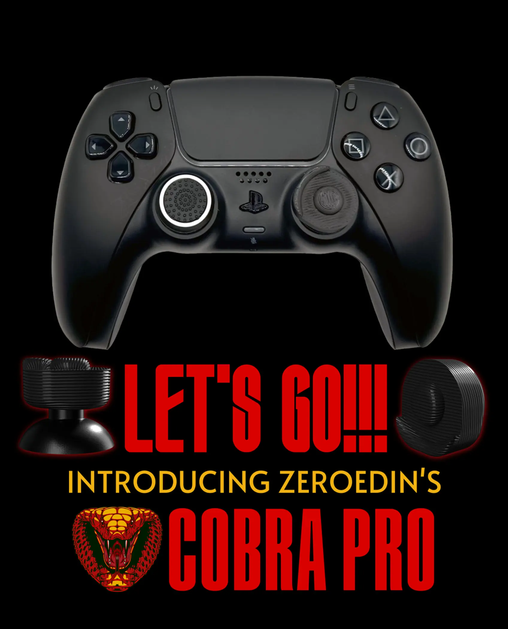 PlayStation 4 & 5 Compatible Cobra Pro Thumbstick