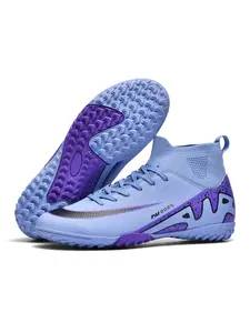 Men's and Women's High-Top Seamless Soccer Shoes, Football Shoes for Outdoor Use, Slip-Resistant and Durable with Super Grip Support, Trendy and Stylish Soccer Footwear, Soccer Cleats