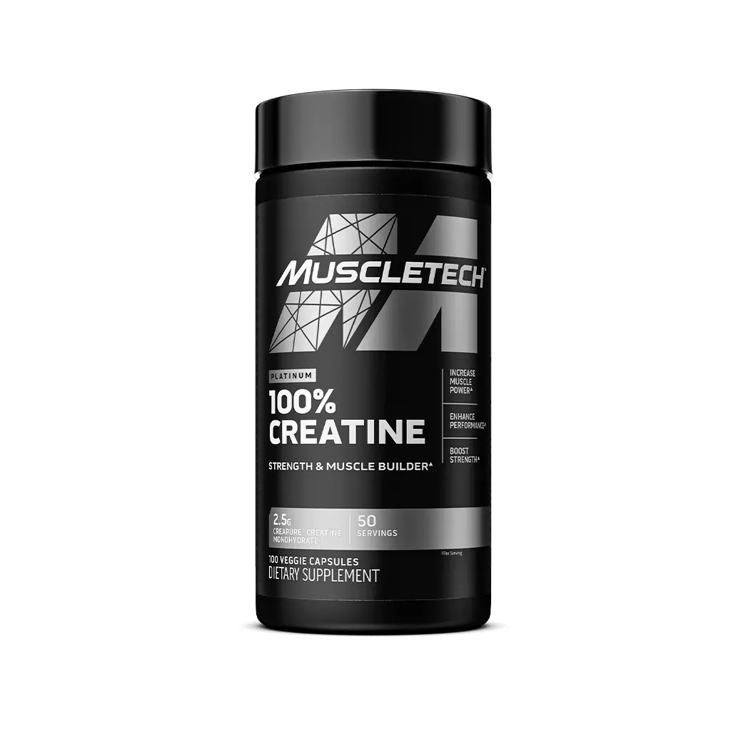 MuscleTech Platinum Creatine Monohydrate Capsules - Creapure Creatine Pre & Post Workout Muscle Strength, Muscle Recovery & Energy Boosting MuscleTech Platinum Creatine Monohydrate Capsules - Creapure Creatine Pre & Post Workout Muscle Strength, Muscle Recovery & Energy Boosting
