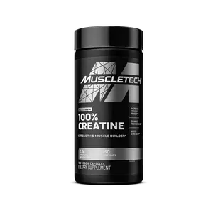 MuscleTech Platinum Creatine Monohydrate Capsules - Creapure Creatine Pre & Post Workout Muscle Strength, Muscle Recovery & Energy Boosting