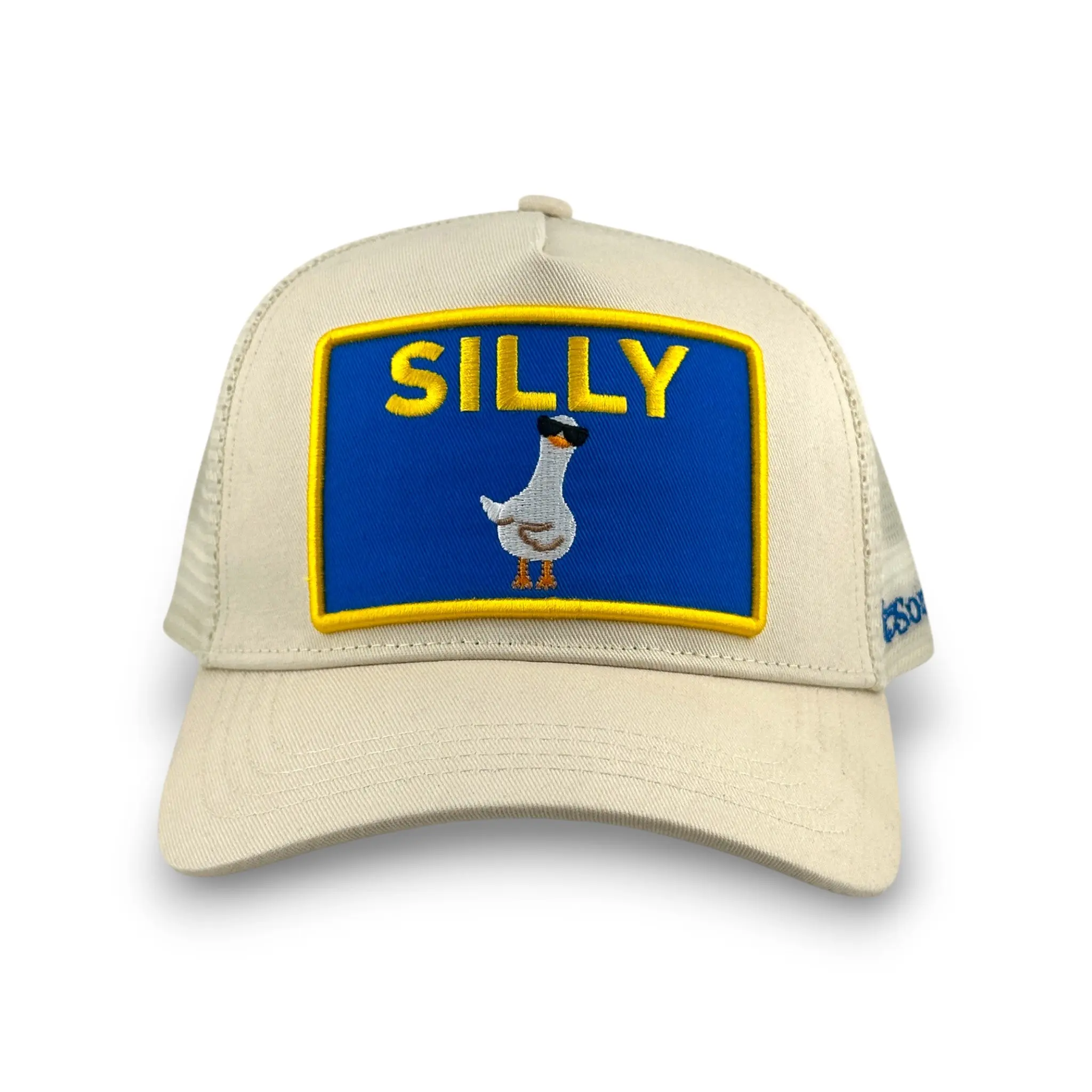 Silly Goose Trucker Hat - Cream