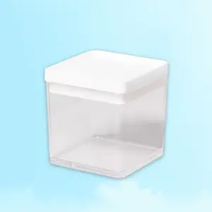 2.75C Short Square Food Container - 2.75 Cup Short Square Container, for Kitchen Storage, BPA-Free, Brightroom