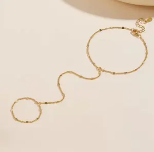 Golden Grace Hand Chain