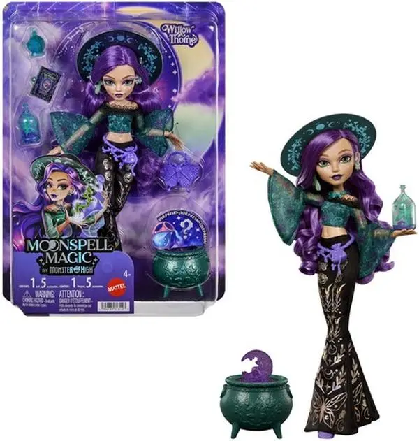 Monster High Moonspell Magic Willow Thorne Doll  [COLLECTIBLES] Paper Doll, Collectible