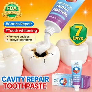 ZKRICARO Anti-Cavity Repair Toothpaste FDA Approved Repairs Cavities Removes Tartar Regenerates Enamel Relieves Toothache Maintains Periodontal Health