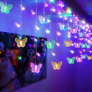 120 LED 20FT Fairy Lights USB Pluged - 8 Modes Twinkle Icicle String Lights with Remote Timer Waterproof for Kids Bedroom Christmas Wedding Dorm(Multicolor2)