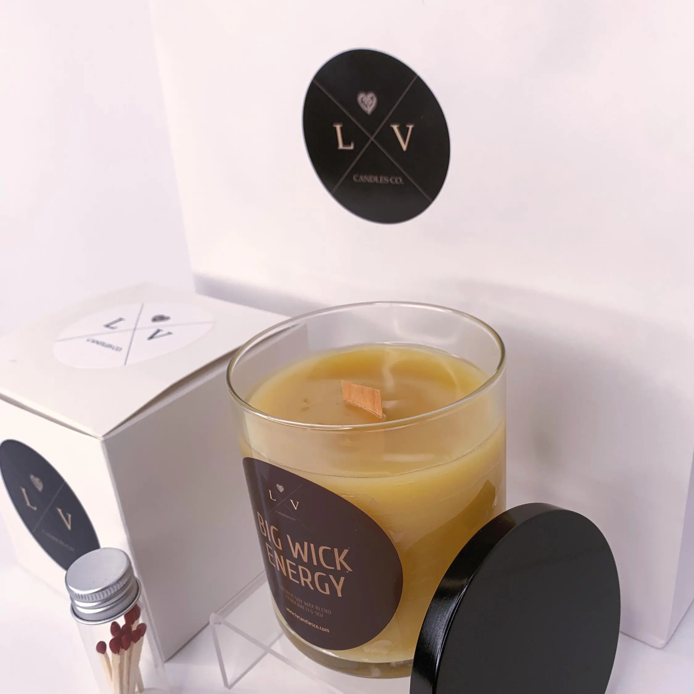 Big Wick Energy 9oz Luxury Candle | Las Vegas Candle Company