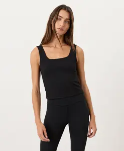 Women's Organic On The Go-To Square Neck Tank