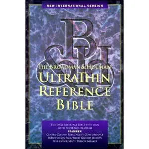 USED-Ultrathin Reference Bible: NIV (International Version) by Anonymous (Unknown)