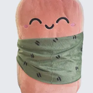 Spam MUSUBI Collectable Figure with Cute Face and removable nori.
