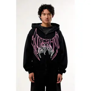 Nightlab Men's x Pacsun Night Reaper Zip Up Hoodie Nightlab Men's x Pacsun Night Reaper Zip Up Hoodie
