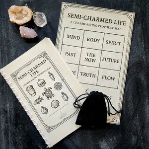 Crystaladjacent Semi-Charmed Life Charmcasting Prophecy Kit Handcrafted Divination & Manifestation Ritual Set for Self-Reflection and Intuitive Readings - Healthcare