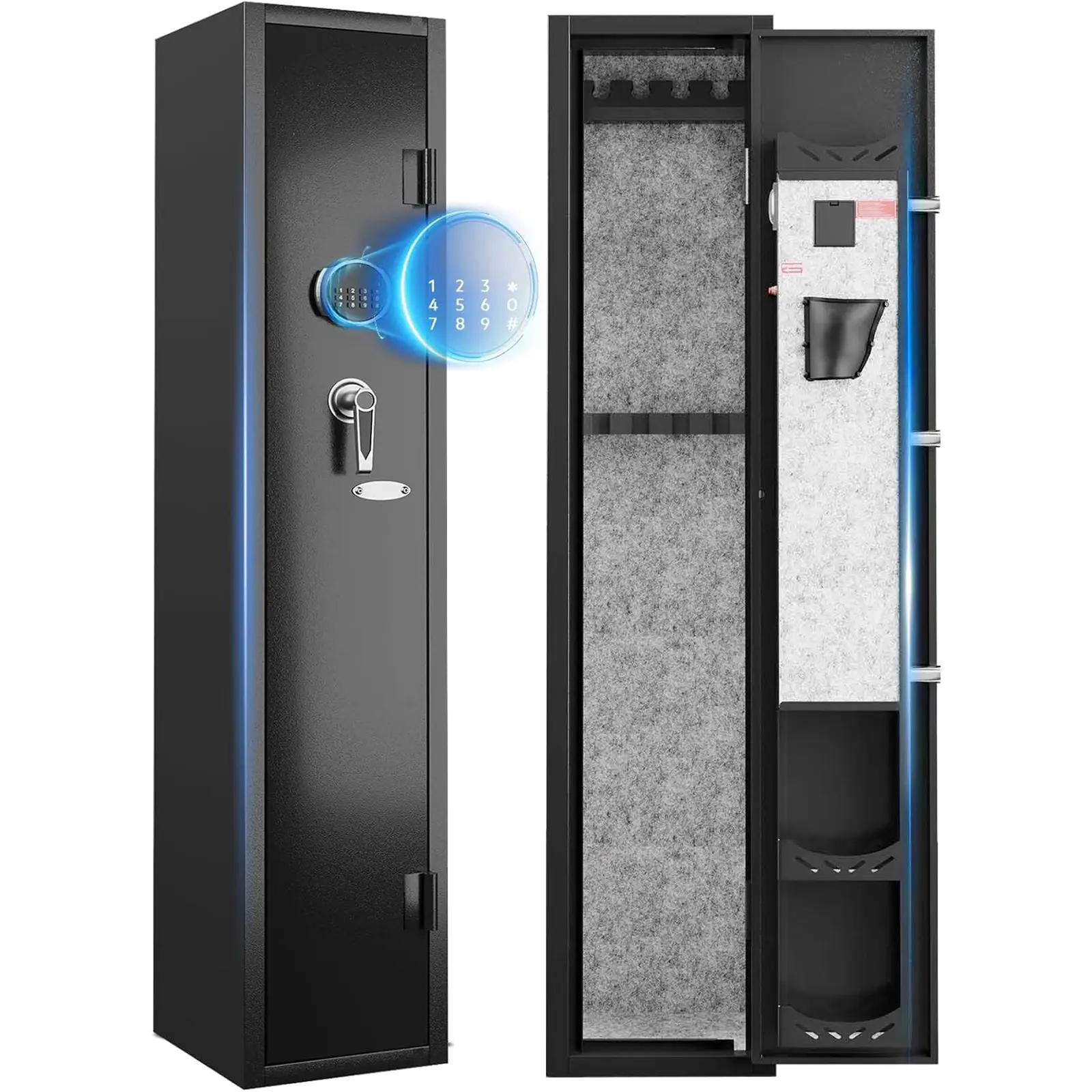 8.66"D x 9.85"W x 50"H