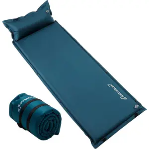 Self Inflating Sleeping Pad for Camping - 1.5/2/3 inch Camping Pad, Lightweight Inflatable Camping Mattress Pad, Insulated Foam Sleeping Mat for Backpacking, Tent, Hammock