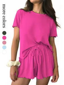 Women's Striped Casual Top Set, Spring Loose-Fitting Regular Length Shirt, All-Season Fashion Clothing, Ladies' Stylish Womenswear