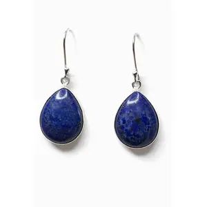 Lapis Lazuli Teardrop Earrings