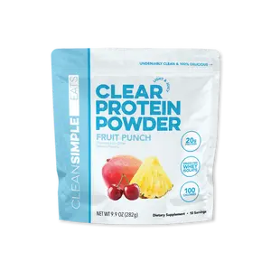 Clear Protein Powder: Fruit Punch (10 Serving)