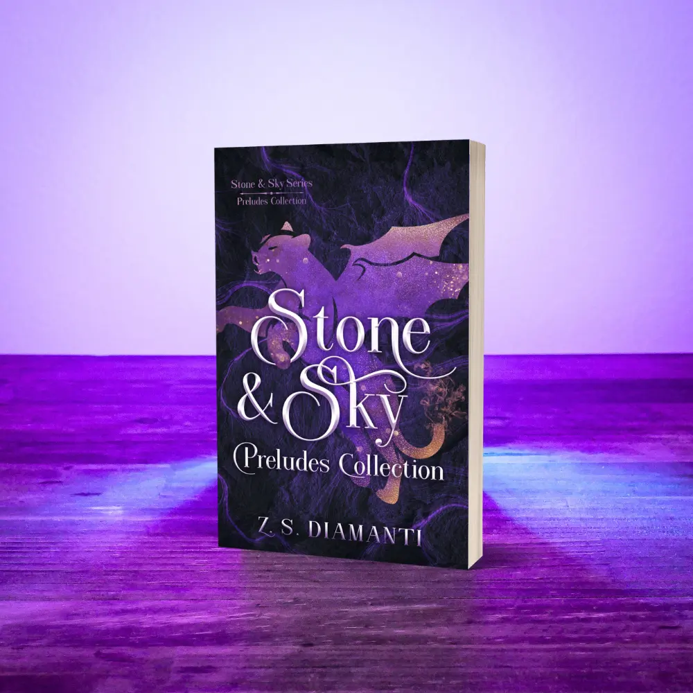 SIGNED - Stone & Sky Preludes Collection indie book fantasy books Omnibus Edition Bundle Vintage Storybook Style