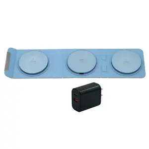 Limitless 3-in-1 Foldable Fast Wireless Charger with 30W PD Adaptor Limitless 3-in-1 Foldable Fast Wireless Charger with 30W PD Adaptor