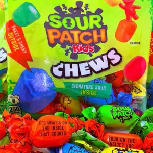 Sour patch chews
