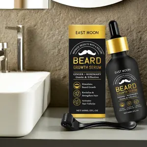 Men's Beard Care Oil, Natural Ingredients, Gentle Cleansing, Nourishing and Softening, Beard Essential Oils, Haircare Essentials, Hair Growth Formula, Beard Growth Serum
