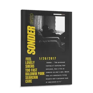 Into Sonder 2017 Canvas Poster Wall Decorative Art Painting Living Room Bedroom Decoration Gift Wall Art