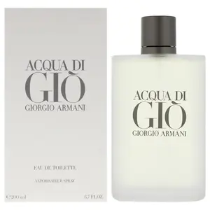 Acqua Di Gio by Giorgio Armani for Men - 6.7 oz EDT Spray (Refillable)