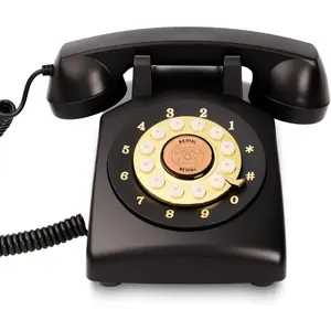 Audio Guest Book Wedding Phone, Preserve Your Special Occasions, Customized Audio Messages, for Wedding, Party, Confession (Art Deco, Fresh-Black)