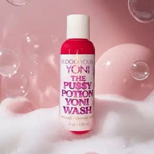 Mango Butter Yoni Wash 4oz Feminine Soap with boric acid Herbal Infused Comfort Cleansing feminine wash cute soap Skin Care Cleanser daily plant based gel intimate area feminine care pH-Balanced hygiene feminine soap lady herbal blend