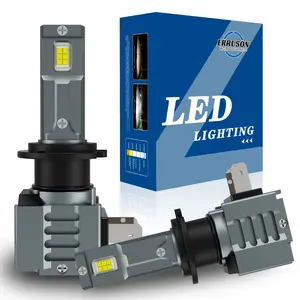 Erruson H7 Light Bulbs, 40000lm 900% Super Bright, 6000k Cool, Mini Size H7 Fog Light Bulb, Plug and Play, Pack of 2, Led Headlight
