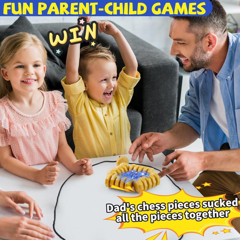 Magnetic Battle Game – Exciting 2-Player Duel for All Ages!Includes 1 Cord, 20 Magnetic Beads & Carry Bag.Perfect for Family Game Night, New or Classic Packaging Shipped at Random!