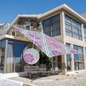 Outdoor Sunshade Cloth, Lightweight Breathable UV Protection Fabric, Checkered Pattern, Ideal for Patio, Beach, Picnic, Garden