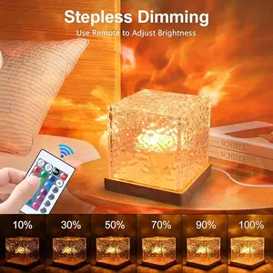 16 Color Water Ripple Lamp ✨ Remote Control Mood Light!