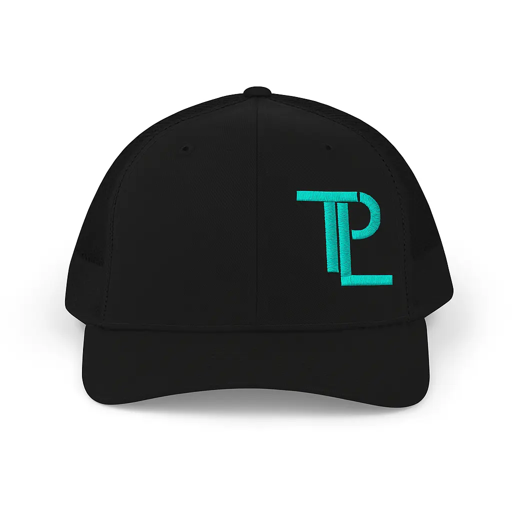 The Pipeline Life Richardson Trucker Hat – Black