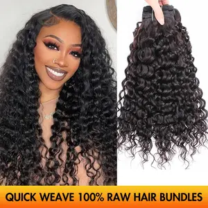 Ygwigs Cambodia Raw Hair Bundle Natural Wave Natural Color 12A