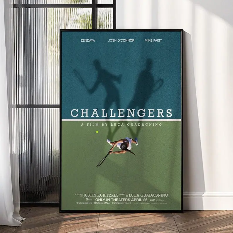 Challengers Movie Poster - Wall Art - Home Decor - Print Gift