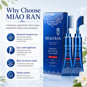 The newly upgraded second-generation single-agent easy-dye comb covers white hair dye with just one comb, making hair dyeing a breeze at home.