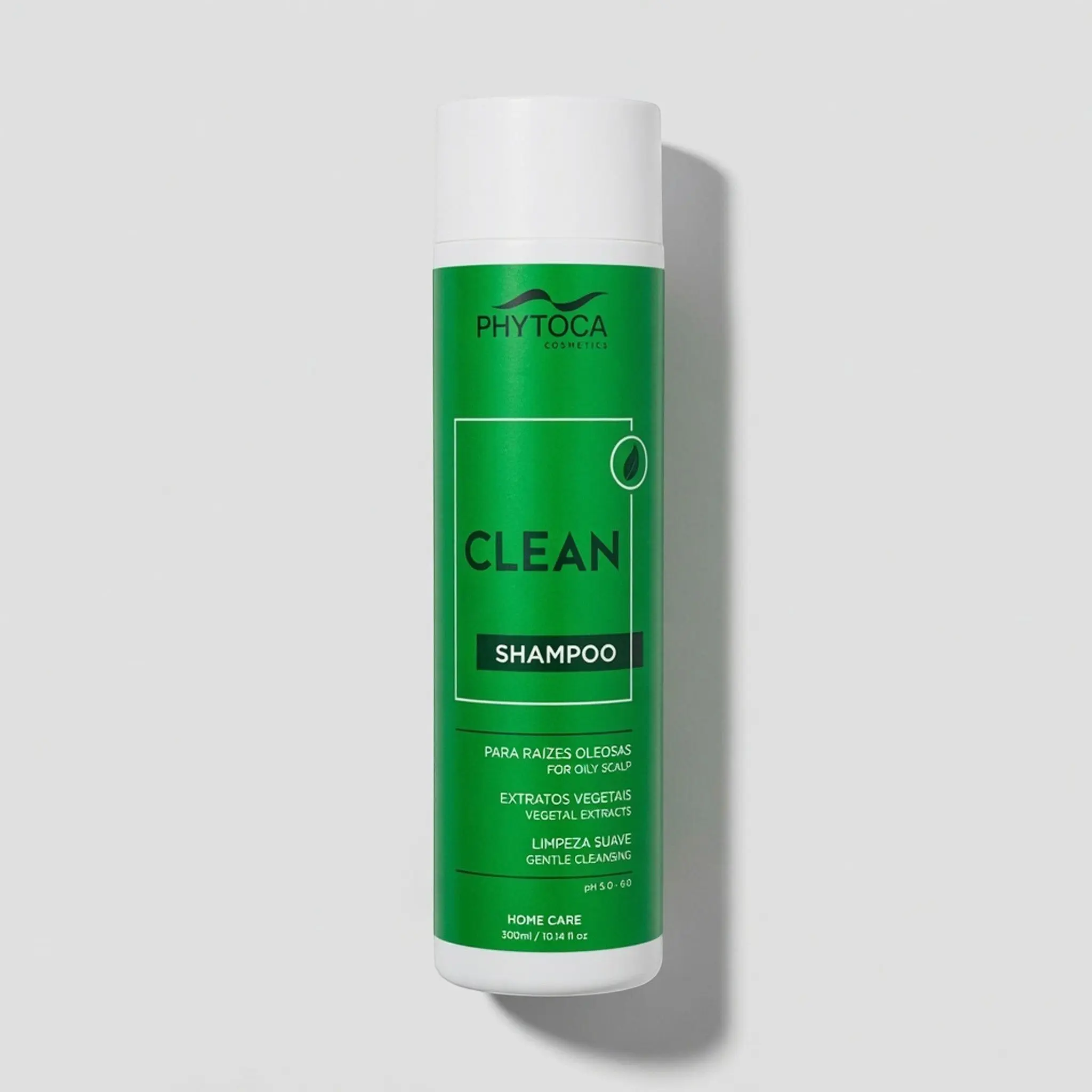 Phytoca Clean Shampoo with Green Tea & Citrus, a Deep Cleansing and Hydrating Formula for Oily and Dull Hair, 300ml
