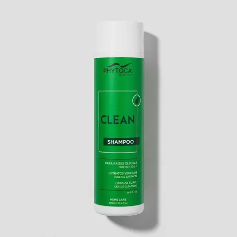 Phytoca Plant-Based All Natural Shampoo - Green Tea + Rosemary, Citrus-Infused 300ml Cleanser, Anti-Oxidants Gentle Clarifying Care for Oily Scalp, Hypoallergenic Daily Haircare with Moisturizing Conditioner