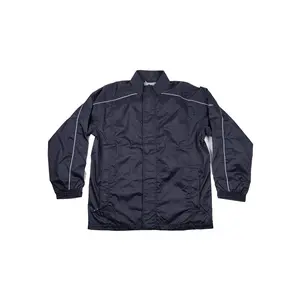 Sleeve Logo Windbreaker "Black" STUS102