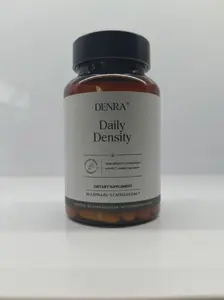 Denra Daily Density Hair Vitamins for Women | Clean Hair Growth Supplement, No Biotin, Iodine & Ashwagandha, Boost Hair Density & Thickness, 60 Vegan Capsules