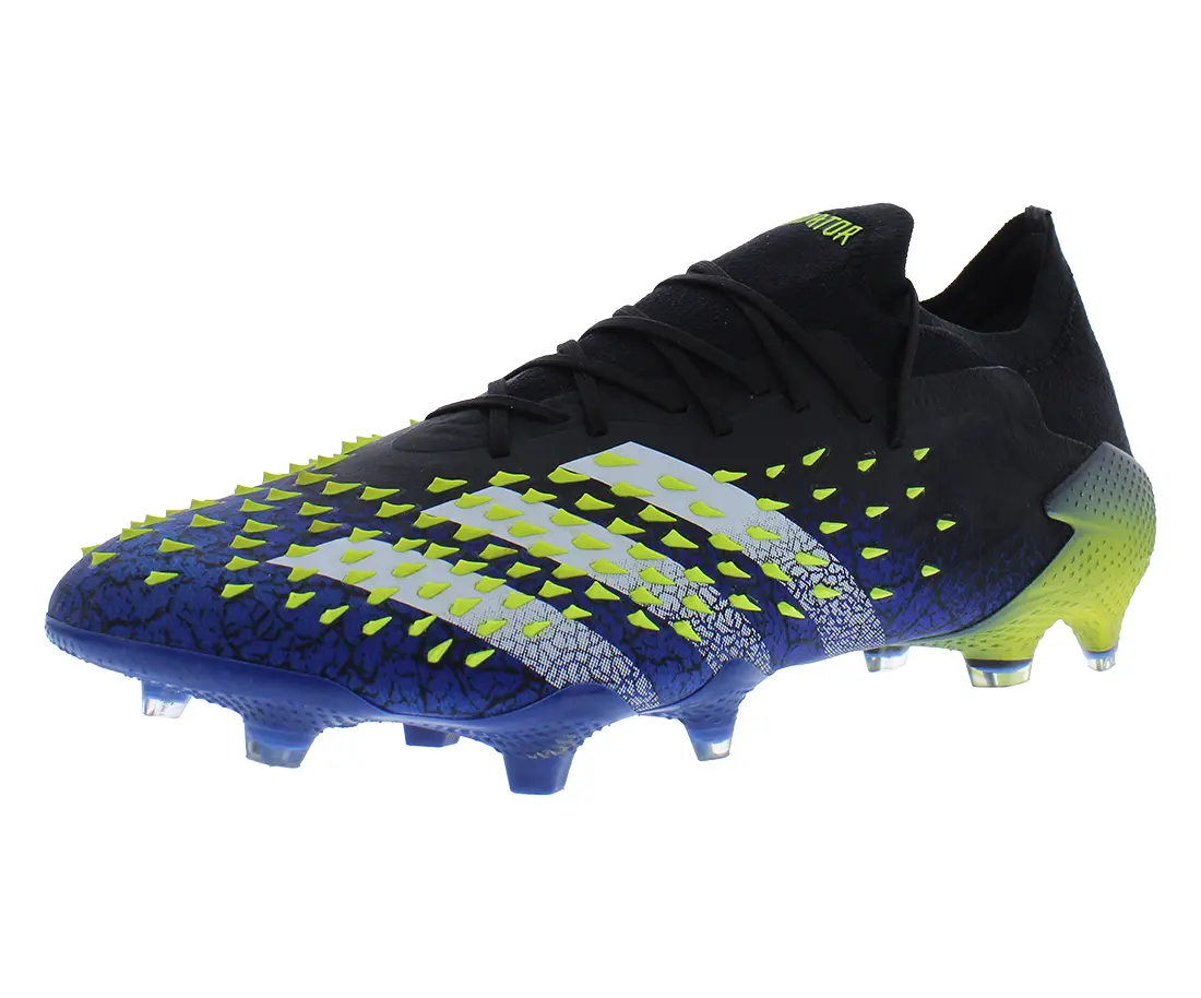 Adidas Men's Predator Freak .1 Low-Cut Soccer Cleats, Firm Ground Athletic Footwear for Outdoor Sports