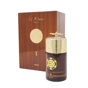 Jo Milano Roll It 1 Paris 100 ml Parfum Spray - Luxury Fragrance with Elegant Gold Accents & Wooden Box Design Regular Edition