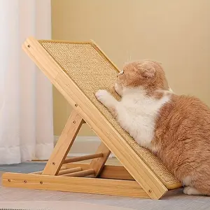 [Perfect Mess-Free Sisal Cat Scratcher] Sturdy Sisal Cat Scratcher - Mess-Free, Sofa-Safe Design for Exercise & Rest - Perfect Gift for Cats